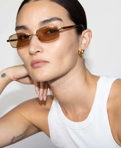 Sunglasses: VIBES TOWN- GOLD DUST