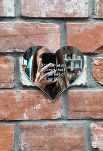 Wall Decor: Love of my life Mirror
