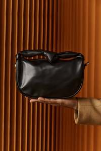 Dusky Robin Handbags: ZALA BAG - BLACK