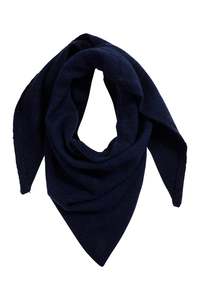 Accessories: Farida Scarf - Navy