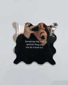 Homewares: Have fun mirror