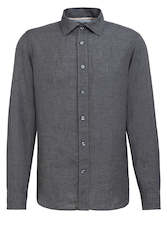 Roma Grey Linen Shirt