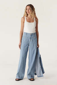 Pants: Ellie Pant in Chambray