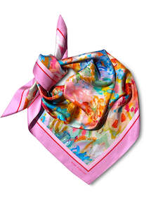 Accessories: Amelia 100% Silk Scarf