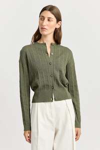 Knitwear: Open Stitch Cardigan  Toorallie