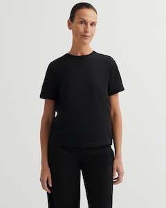 Tops: Black Classic Tee KOWTOW