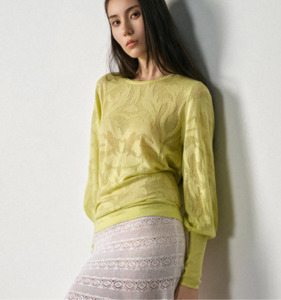 Knitwear: N.2343 FLORA BELL SLEEVE Alegar