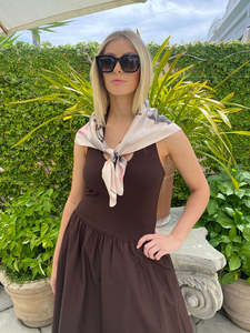 Products: DH x JOEL HART THE FORM SILK SCARF