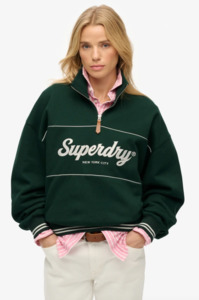 Superdry Country Club Loose 1/4 Zip
