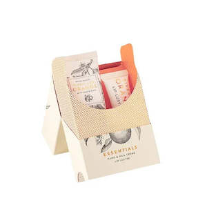 Riverland Orange Essentials Pack Lip Lustre 15ml + Hand Creme 50ml