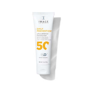 Sunscreen: Image Daily Prevention Travel Size Ultra Defense Moisturiser SPF50 28g