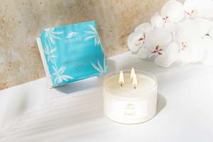 Pure Fiji: New - Pure Fiji Palm Collection Coconut Wax Candle - 9oz
