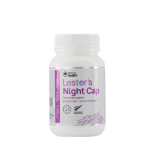 Sleep & Anxiety: Lester's Night Cap - Deep Sleep Support About Health