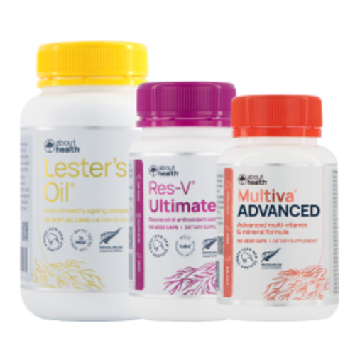 Lester's Oil: Your Powerful Omega 3 Supplement: Total Wellness - Starter Pack (3-month supply) About Health