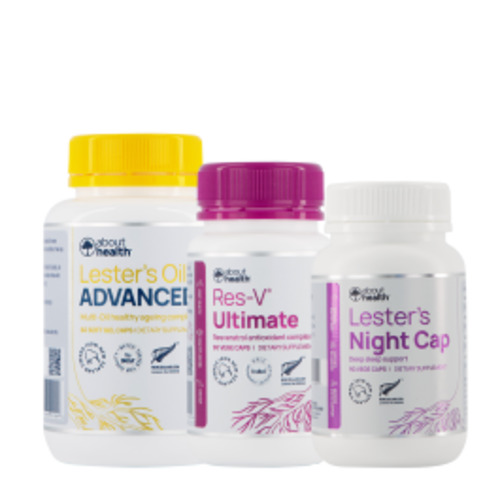 Lester's Oil: Your Powerful Omega 3 Supplement: The Beatrice Faumuina Pack - Joint Health, Energy About Health