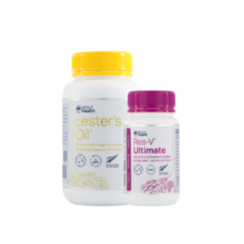 Lester's Oil: Your Powerful Omega 3 Supplement: Healthy Ageing Pack - Lester's Oil Res-V About Health