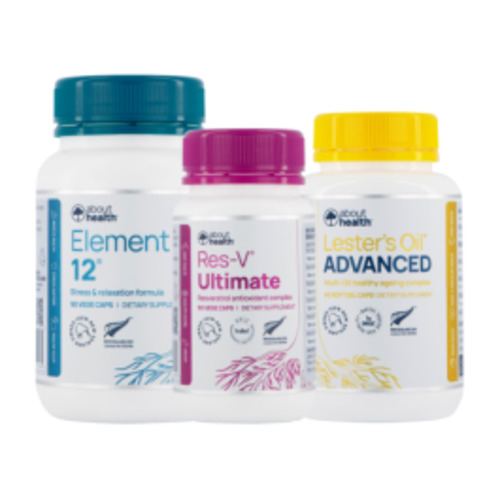 Lester's Oil: Your Powerful Omega 3 Supplement: Golden Trio Bundle - Best Sellers About Health