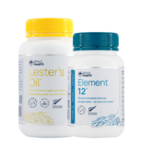 Lester's Oil: Your Powerful Omega 3 Supplement: Lester's Oil & Element 12 Combo About Health