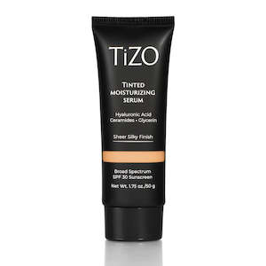 Products: TIZO® TINTED MOISTURIZING SERUM Medium ZINC OXIDE 15%