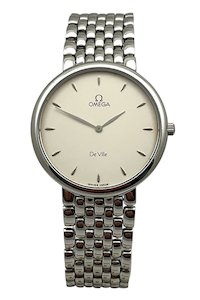 Omega DeVille Classic Steel Quartz Men's Bracelet Wristwatch Ref 7500.31.00 Full&hellip;