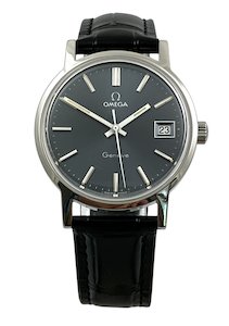 Omega 1972 Geneve Date Vintage Manual Stainless Steel Mens Wristwatch Ref 136.00&hellip;