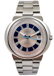 Products: Omega Dynamic 1973 Automatic Stainless Steel Mens Wristwatch Ref 166.175 Fully Serviced
