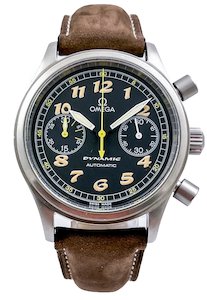 Products: Omega DYNAMIC Automatic Chronograph Vintage Stainless Steel Mens Wristwatch Ref 5290.50 Serviced