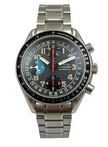 Omega Speedmaster Triple Calendar DAY DATE MONTH Mark 40 Automatic Stainless Ste&hellip;