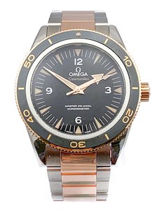 Omega Seamaster 300m Co-Axial Automatic 18ct Rose Gold and Stainless Steel Mens &hellip;