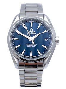 Omega Seamaster Aqua Terra MASTER CHRONOMETER CO-AXIAL Stainless Steel Mens Wris&hellip;