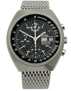 Omega Speedmaster Mk 4,5 Automatic Chronograph Stainless Steel Mens Wristwatch R&hellip;