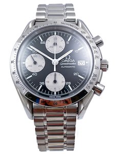 Omega Speedmaster Reverse PANDA Automatic Steel Mens Wristwatch Ref 3511.50