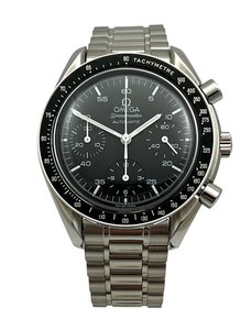Products: Omega Speedmaster Automatic Mens Chronograph Stainless Steel Wristwatch Ref 3510.50 from 1999 Fully Serviced