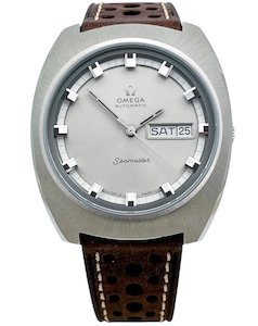 Omega 1970 Seamaster Day/Date Automatic Stainless Steel Mens Wristwatch Ref 166.&hellip;