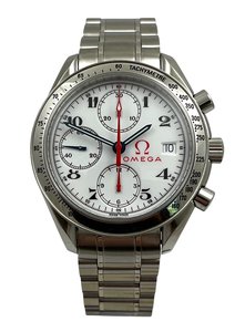 Products: Omega Speedmaster OLYMPIC Automatic Stainless Steel Mens Wristwatch Ref 3515.20.00 circa 1999