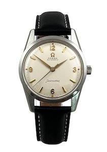 Omega 1960 Vintage Seamaster Automatic Stainless Steel Mens Wristwatch Ref 14700&hellip;