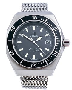 Products: Omega Seamaster SHOM 200m/660ft Stainless Steel Automatic Mens Wristwatch Ref 166.0177 ex Watchco Australia