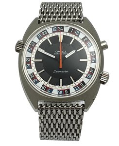 Products: Omega 1970 CHRONOSTOP 120m Manual Stainless Steel Mens Wristwatch Ref 145.008 with Omega Extract
