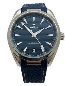 Products: Omega Seamaster Aqua Terra Co-Axial Master Chronometer Stainless Steel 41mm Mens Wristwatch Ref 220.12.41.21.03.001 from approx 2018