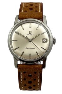 Products: Omega Seamaster Manual Stainless Steel Mens Wristwatch Ref 136.005 Serviced from 1964