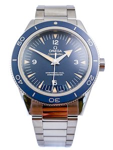 Omega Titanium Seamaster 300m Ref 233.90.41.21.03.001 from 2014 Box & Papers