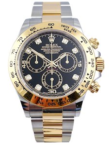 Rolex Oyster Perpetual Daytona 18ct Gold & Steel 2019 Mens Wristwatch 116503 B&P