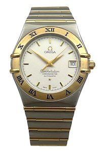 Omega Constellation Chronometer Automatic 18ct Gold and Stainless Steel Mens Wri&hellip;