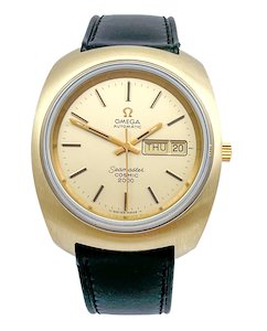 Omega 1972 Seamaster Cosmic 2000 Auto Gold Capped Mens Wristwatch Ref 166.133 Just Serviced