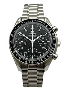 Omega Speedmaster Automatic Chronograph Stainless Steel Mens Wristwatch Sapphire&hellip;