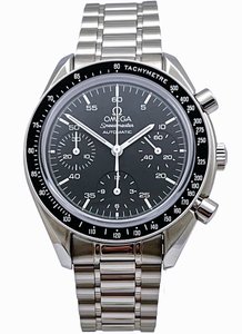 Products: Omega Speedmaster Automatic Chronograph Stainless Steel Mens Wristwatch Sapphire Crystal Model Reference 3539.50.00 in Mint Condition. Fully Serviced with NEW Bracelet