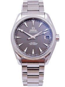 Products: Omega Seamaster Aqua Terra CHRONOMETER CO-AXIAL Mens Steel 231.10.39 B&P