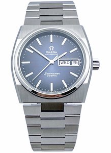 Omega 1970s Seamaster Cosmic Waterproof Stainless Steel Mens Wristwatch 166.0196&hellip;