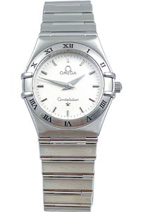 Omega Constellation Quartz Ladies Stainless Steel Wristwatch Ref 1572.30.00 in B&hellip;