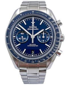 Products: Omega Speedmaster TITANIUM Co-Axial Chronometer Automatic Chronograph Mens Wristwatch Ref 311.90.44.51.03.001 with Box and Card